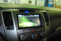 Установка Автомагнитола Pioneer AVH-P4100DVD в Hyundai NF Sonata